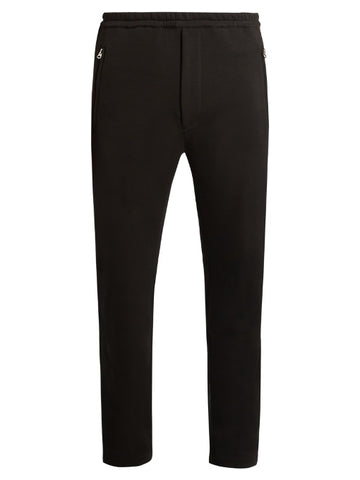 Fritz fleece-lined cotton-jersey track pants