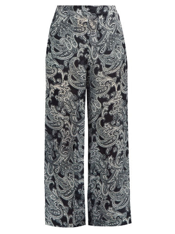 Tennessee paisley-print wide-leg trousers