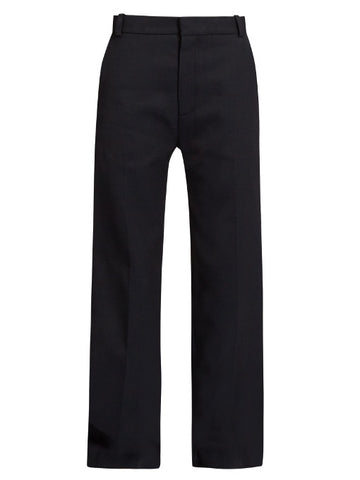 Boyfriend twill trousers